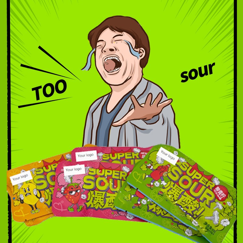 Sour Hard Candy Factory - OEM Fruit Flavored Tablet Bag
