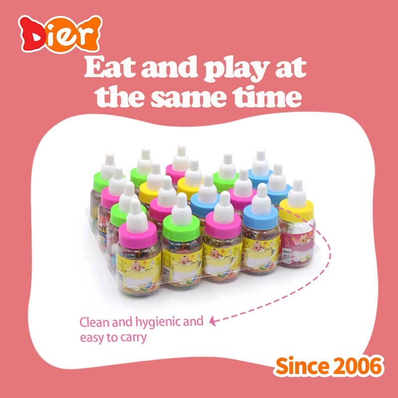 Jelly Beans Supplier - Halal Baby Bottle Shape Fruit