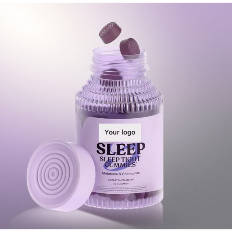 Sleep Gummy Candy Manufacturer - Halal Theanine Elderberry Melatonin