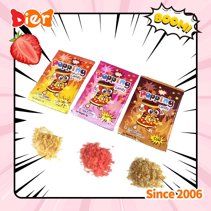 Popping Candy Supplier - OEM Halal Popping Candy
