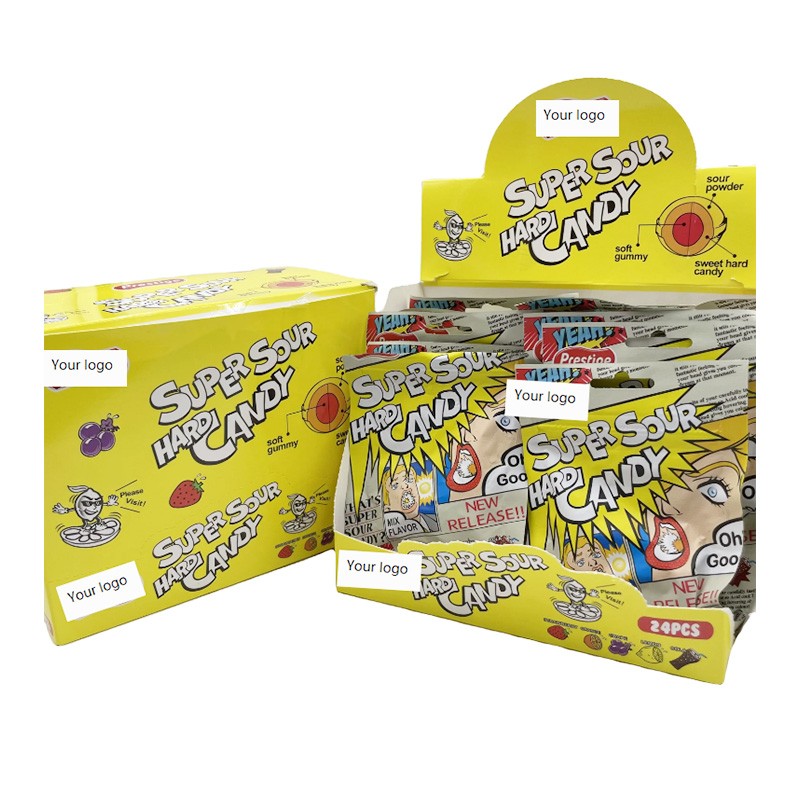 Sour Hard Candy Factory - ODM Super Sour Fruity Ball