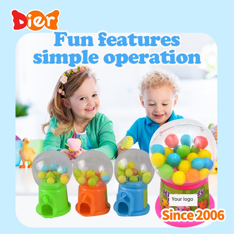 Bubble Gum Dispenser Factory - OEM/ODM Mini Plastic Jar
