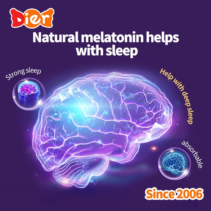 Sleep Gummy Candy Supplier - Custom Halal Fruity Melatonin Bottle