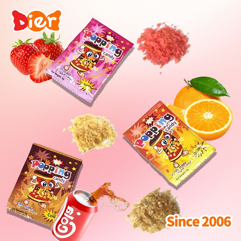 Popping Candy Supplier - OEM Halal Popping Candy