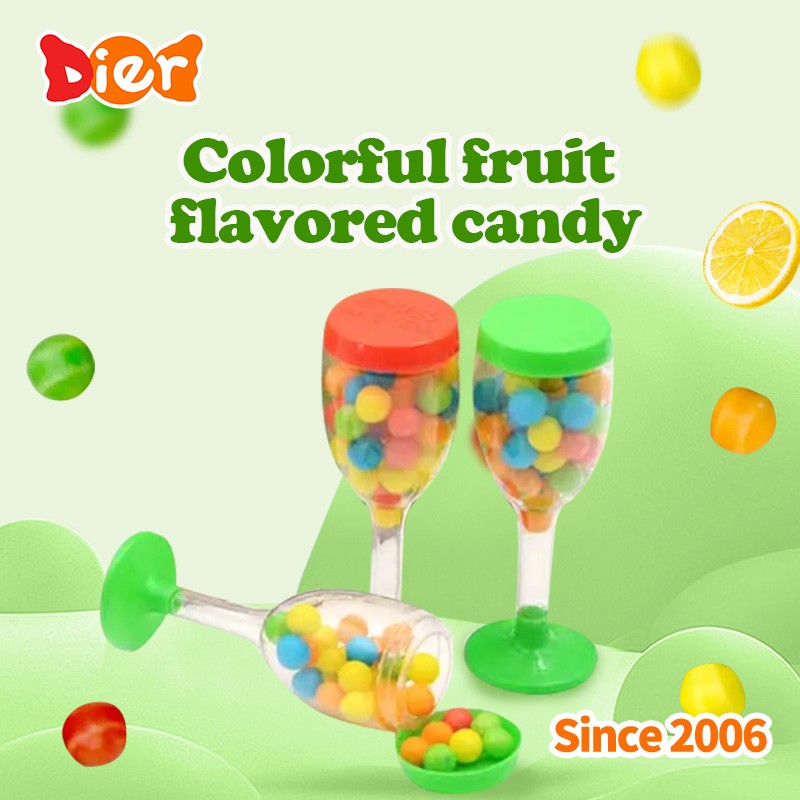 Wine Glass Candy Factory - Delicious Halal Tablet Candy