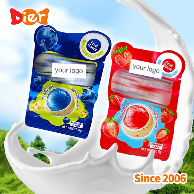 Milk Soft Candy Supplier - OEM/ODM Halal Gummy Center Filled