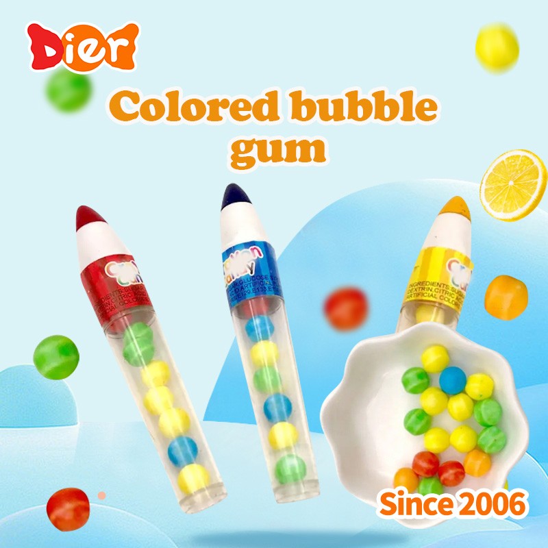 Bubble Gum Crayon Factory - Custom Rainbow Fruity Flavored