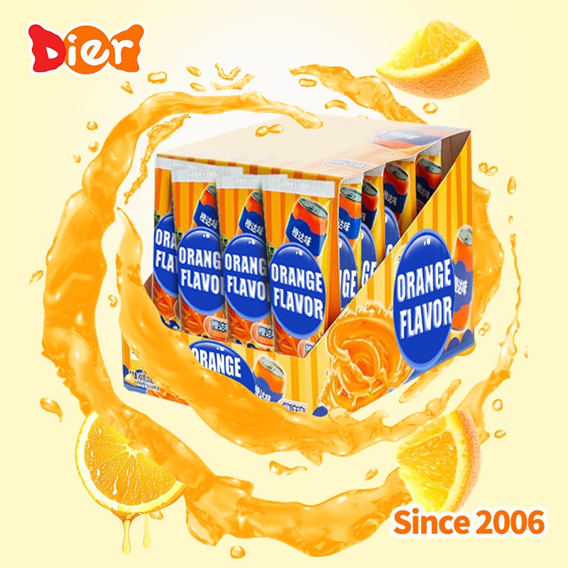 Toothpaste Liquid Candy Factory - OEM Popular Orange Halal