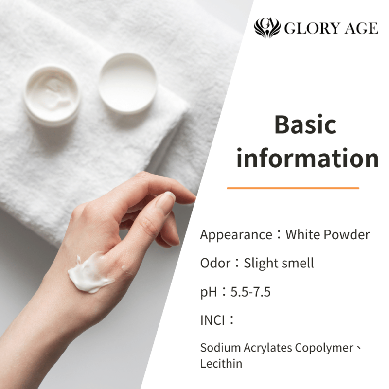 Natural Emulsifier for Daily Chemicals Cosmetics with Sodium Acrylates Copolymer Emulsified Ingredients