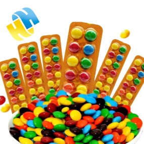 Color Crisp Chocolate Beans Supplier - OEM Halal Candy for Kids Wholesale