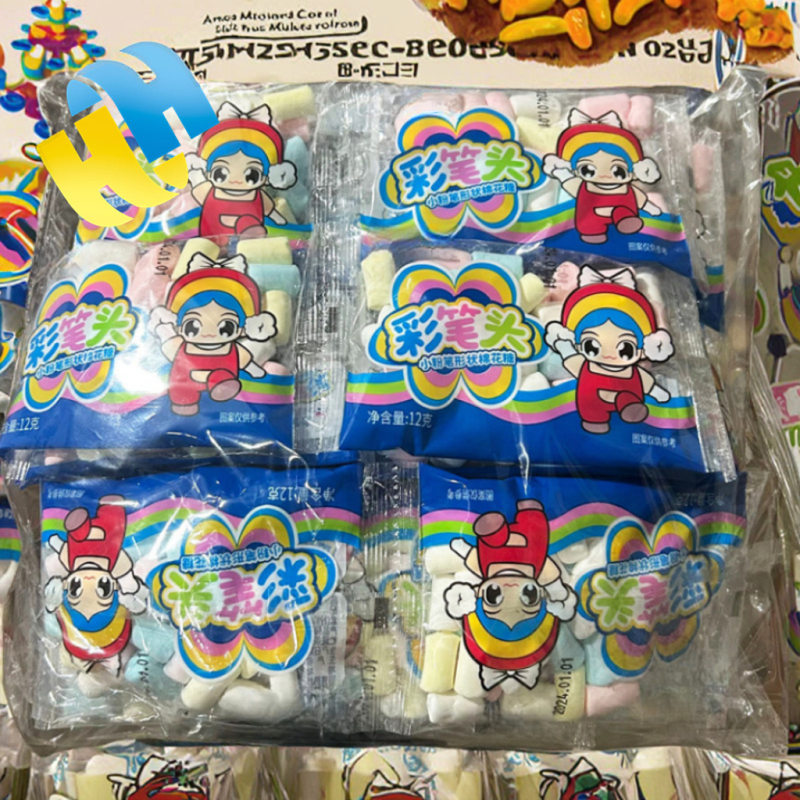 Mini Chalk Marshmallow Supplier - High Quality Mixed Fruit Halal