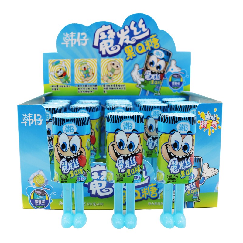 Silk Fruit Gummies Manufacturer - Cute Fruity Flavor Lollipop 20g