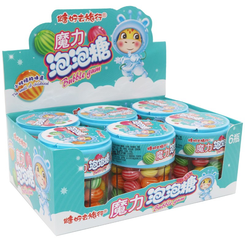 Bubble Fruit Candy Factory - Magic Bubble Flavored Bulk Packaging