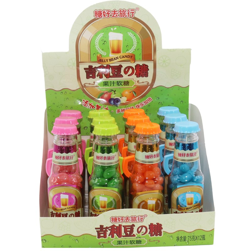Gummy Soda Bottle Factory - Rainbow Candy Toy Soft Coated