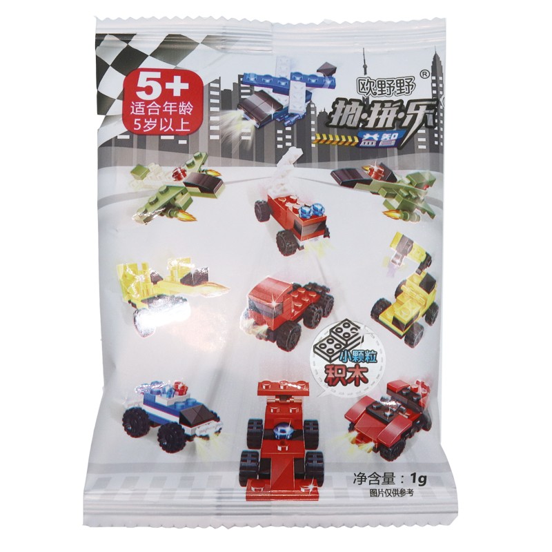 Building Blocks Candy Supplier - Fruity Toys with Pulling Fun