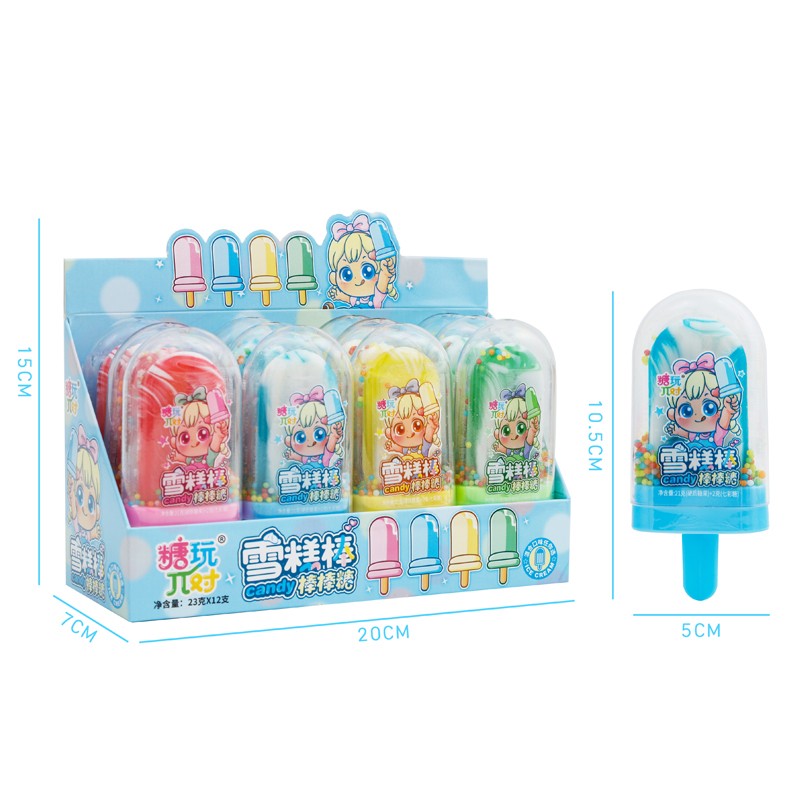 Ice Cream Candy Supplier - Stick Shape Fruity Sour Lemon