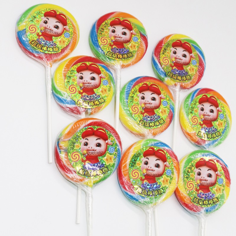 Super Lollipop Manufacturer - 30g Wave Board Cartoon Coated