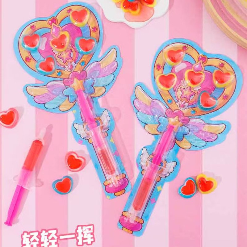 Magic Lollipops Manufacturer - Mixed Fruity Gummy Syringe Jam