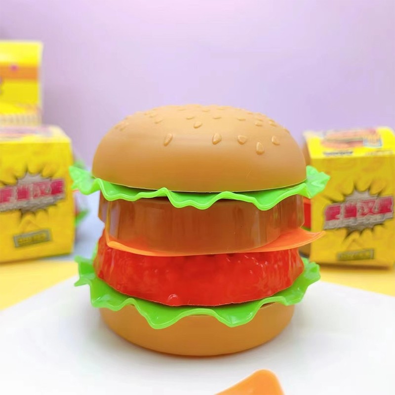 Burger Gummy Candy Manufacturer - QQ Gummy Sandwich Pizza