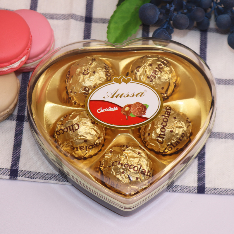 Heart Gift Box Manufacturer - 5-Piece Golden for Special Events