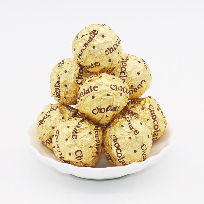 Golden Heart Gift Supplier - Nut-Rich Milk Chocolate Pattern