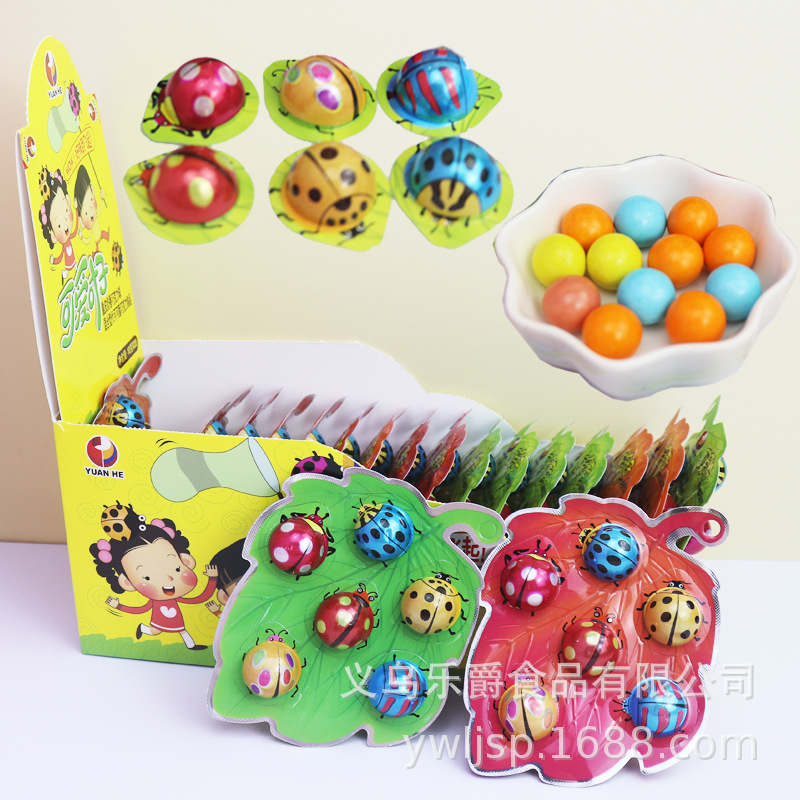 Chocolate Balls Factory - Ladybug Shape Crispy Milk Biscuit