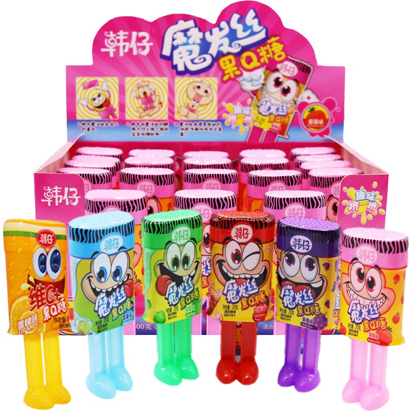 Silk Fruit Gummies Manufacturer - Cute Fruity Flavor Lollipop 20g