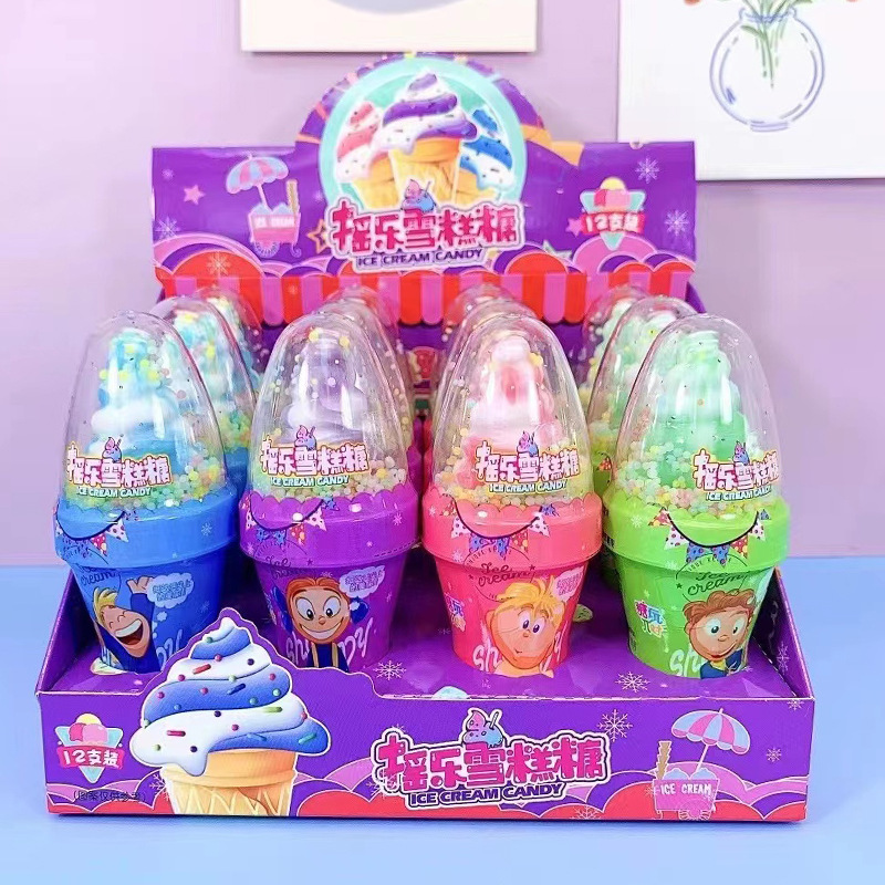 Popsicle Candy Factory - Colorful Sugar Ice Cream Pattern