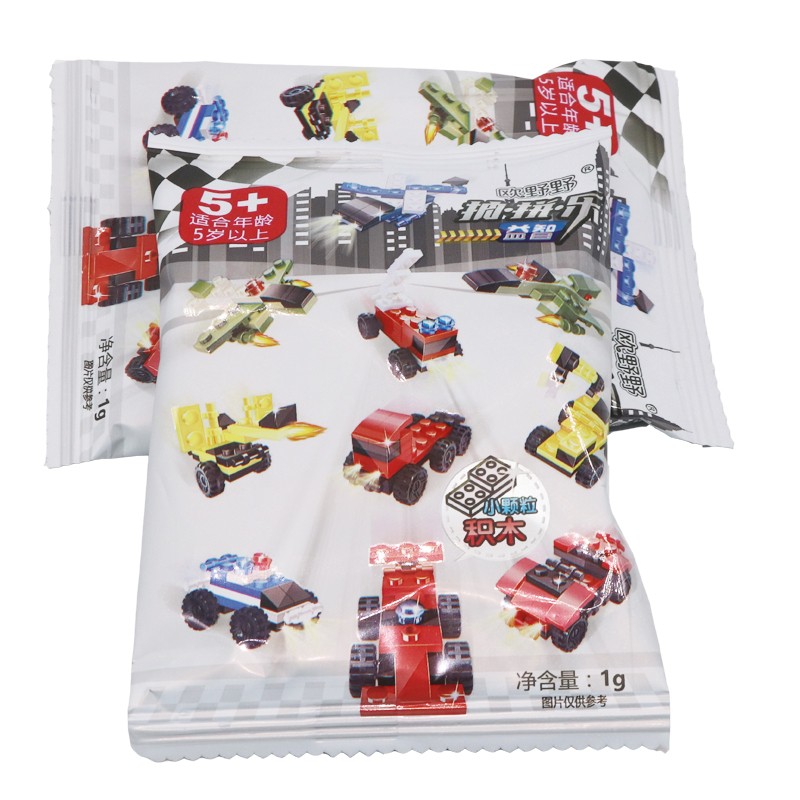 Building Blocks Candy Supplier - Fruity Toys with Pulling Fun