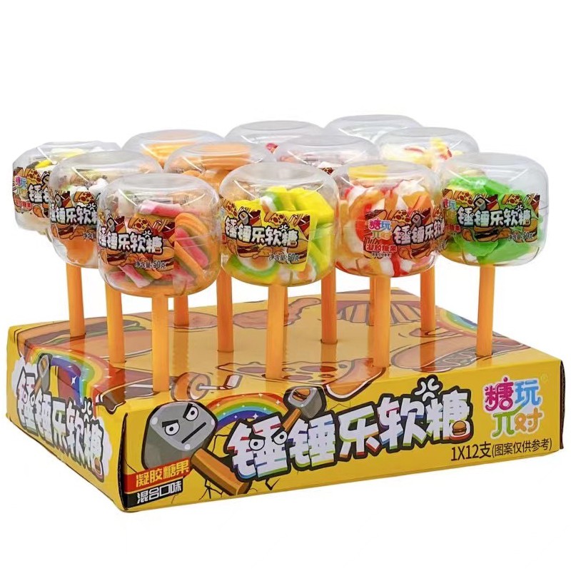 Gummy Hammer Supplier - Q-Bounce Chewy Fruit Flavored