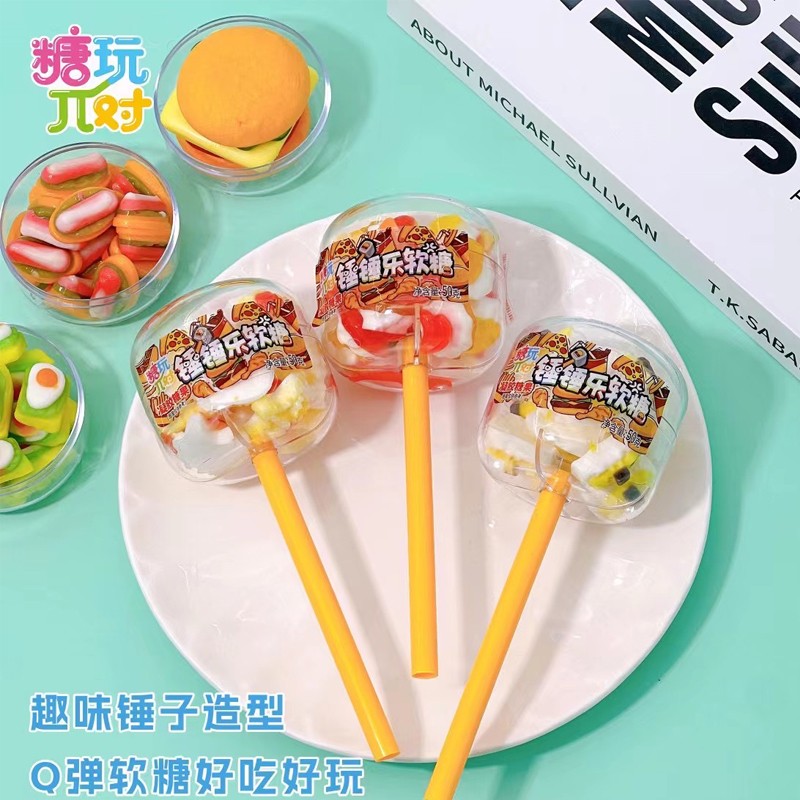Gummy Hammer Supplier - Q-Bounce Chewy Fruit Flavored
