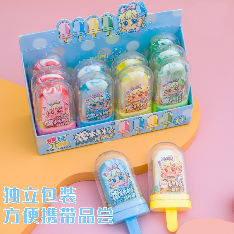 Ice Cream Candy Supplier - Stick Shape Fruity Sour Lemon