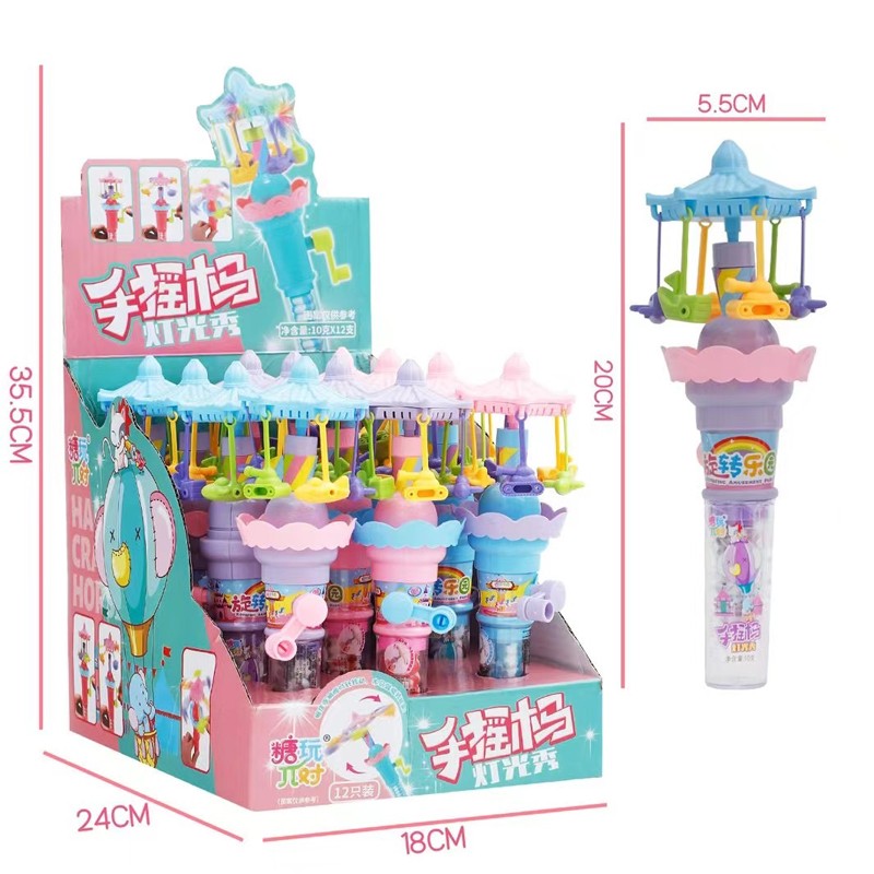 Rocking Horse Toy Manufacturer - Macaron Color Light Show