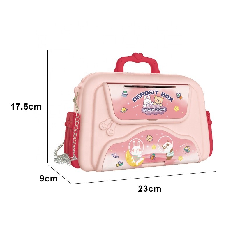 Educational Money Box Factory - Password Lock Light Music Hand Bag