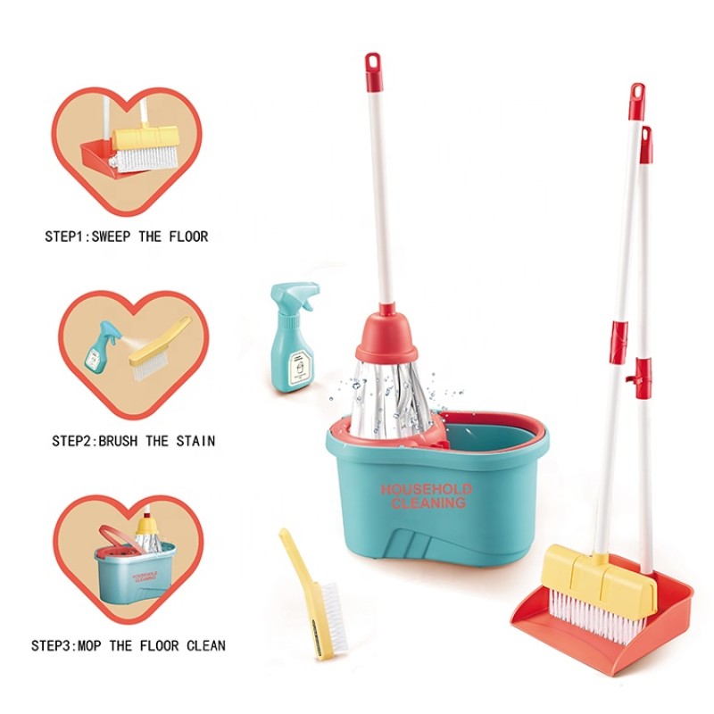 Cleaning Toys Factory - Pretend Play Housekeeping Tools Set