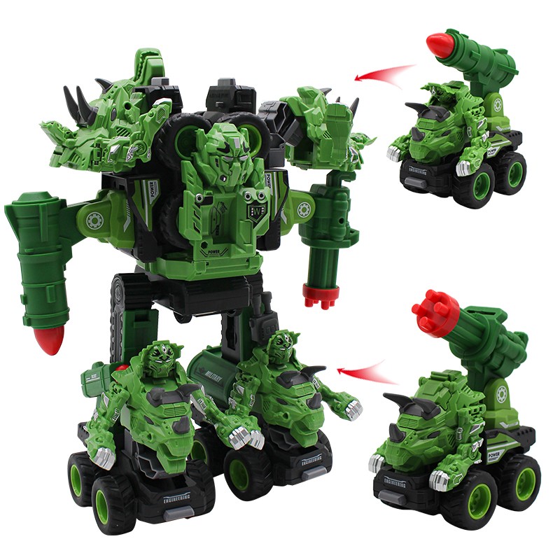 Deform Robot Manufacturer - 5 in 1 Military Sliding Vehicles Toy