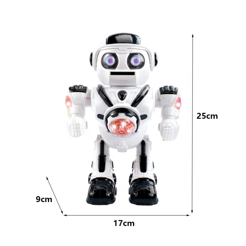 Dancing Robot Supplier - Battery Operated Sport Robot Lights Sounds