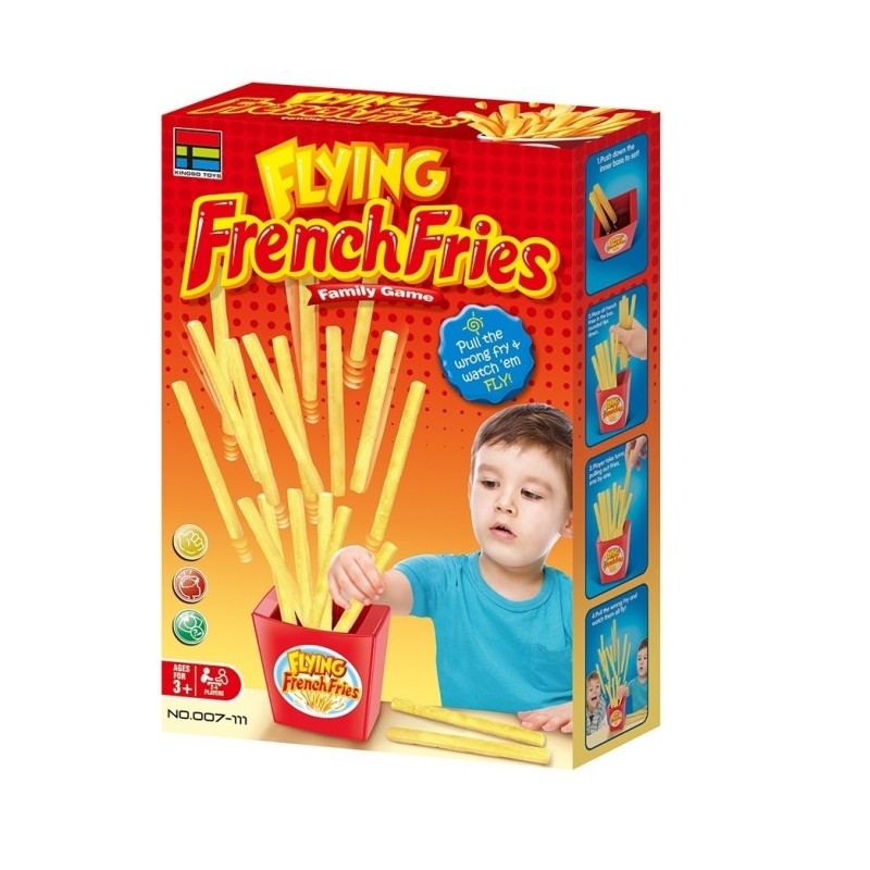 Flying French Fries Toy Factory - Family Playing Board Games Set