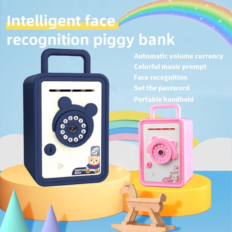 Face Recognition ATM Supplier - Electronic Piggy Bank Auto Scroll Coin