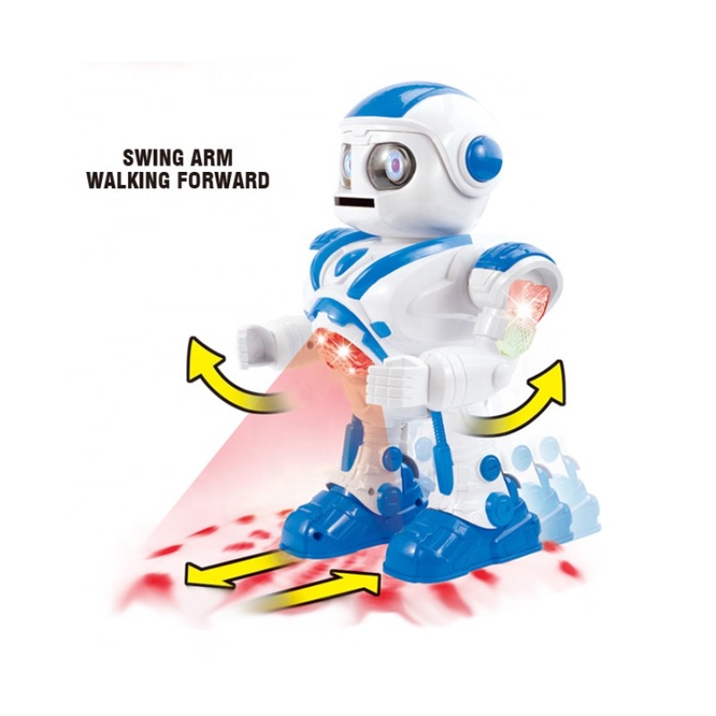 Dancing Robot Supplier - Battery Operated Sport Robot Lights Sounds