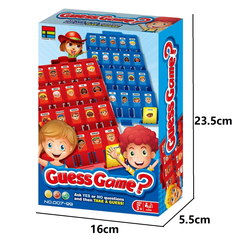 Guess Who Game Factory - Intelligent Party Card Game