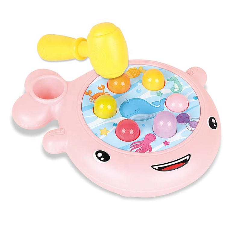 Whale Game Toy Supplier - Banging Whack-a-mole Hammer Knock