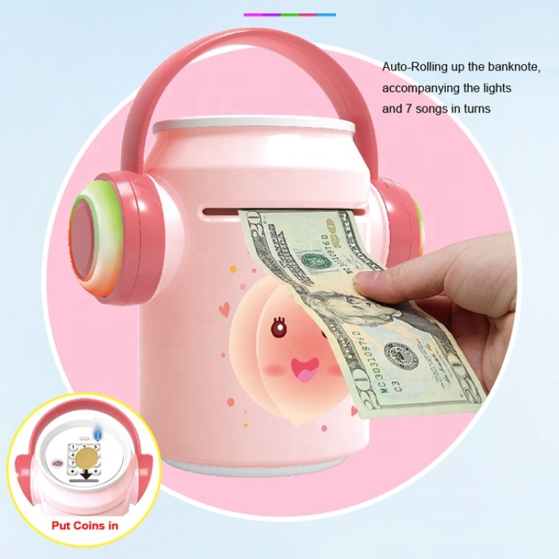 Smart ATM Piggy Bank Manufacturer - Fingerprint Password Educational Toy