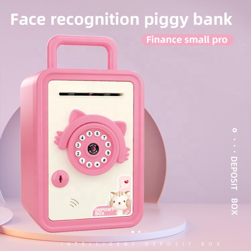 Face Recognition ATM Supplier - Electronic Piggy Bank Auto Scroll Coin
