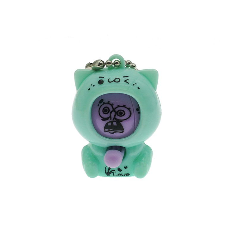 Animals Face Change Keychain Factory - Colorful Keyring Toys