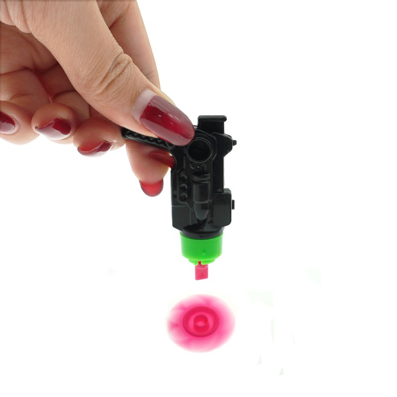 Torque Gyroscope Gun Supplier - Plastic Shooting Spinning Top