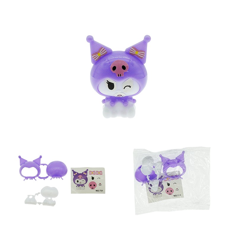 DIY Cartoon Cat Supplier - Self Assembly Plastic Toys
