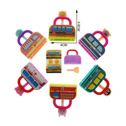 Locking Head Toys Factory - Plastic DIY Assembly Capsule Toys