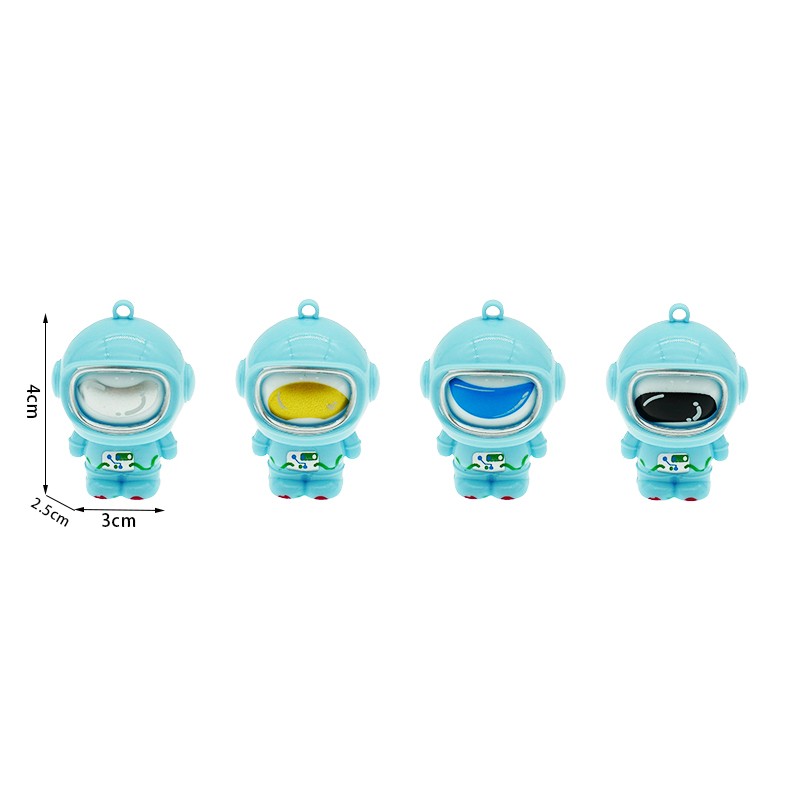 Mini Face Change Spaceman Supplier - Plastic Changeable Doll Keychain