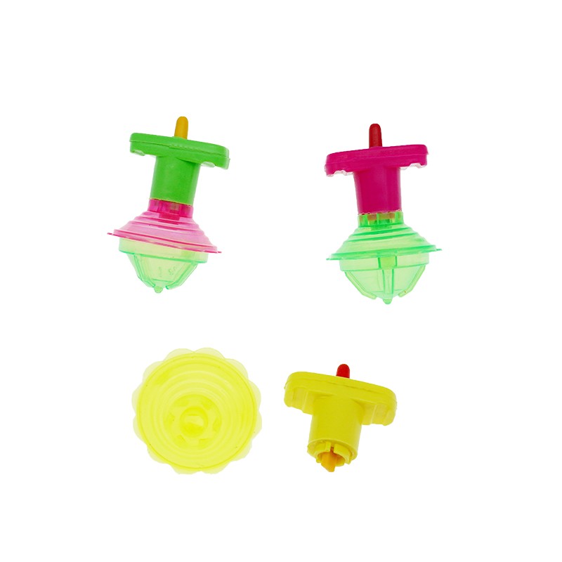 Mini Torque Gyro Supplier - 4CM Plastic Rotate Spinning Top